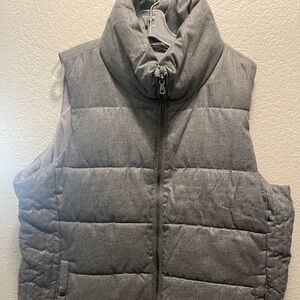 Old Navy Gray Fleece Jacket